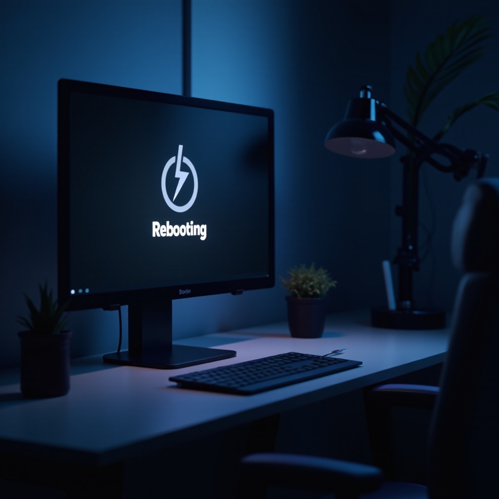 電腦 重新 開機